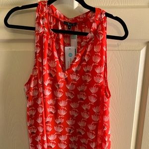 COPY - WEST KEI Raya split neck sleeveless blouse